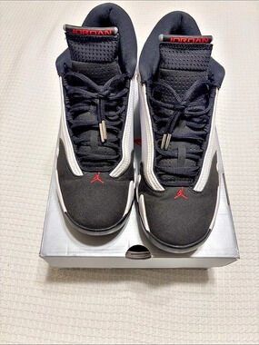 Jordan Air Jordan 14 Retro "Black Toe" (2024) Air 14 Retro "Black Toe" White &